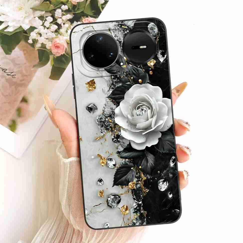 For Huawei nova 15 Pro 5G KLE-AL00U Case Silicone Back Cover For Huawei Nova 15Pro 5G 6.84" Colorful Butterfly Flowers Bumper