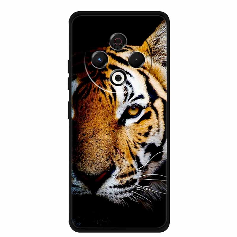 Animal Case For Spark 30 Fundas For Tecno Spark30 4G Soft TPU Silicone Phone Cover Back Black Edge Shell Protective Bumper Cases