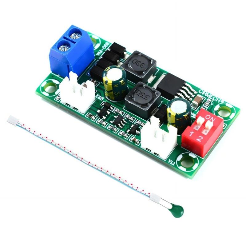 Electronic Fan Speed Regulator Module 5V 12V 24V Output Adjustable For PC And LED Lighting