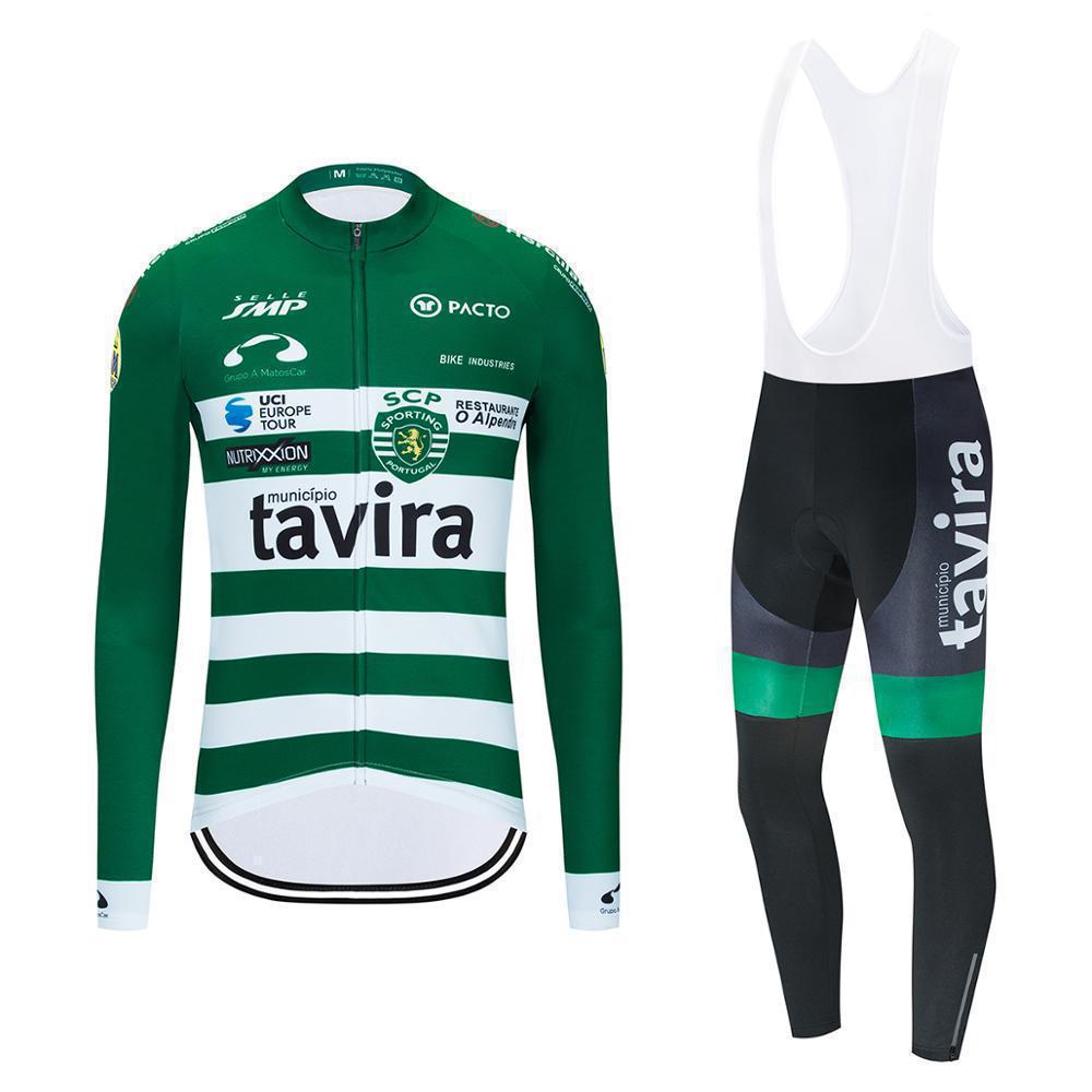 2026 Long-sleeved, Autumn Breathable Cycling Suit Set, Breathable Cycling Suit Team, Strap Long-sleeved Cycling Suit Set.