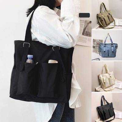 Bolsa grande feminina, bolsa de viagem, bolsa de compras, bolsa de ombro