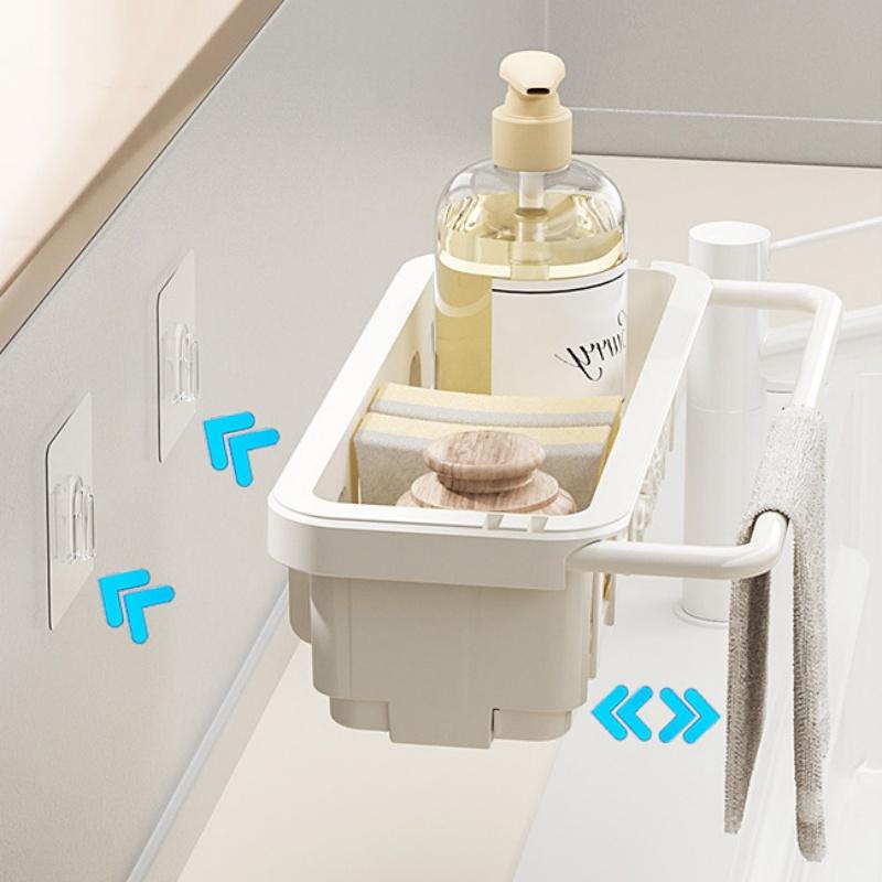 Bucătărie burete chiuvetă suport Punch-Free vase scurgere raft depozitare raft cameră rafturi de înaltă calitate raft organizator de uz casnic suporturi