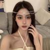 Fairy Lolita Headpiece Luxurious Bridal Forehead Chain Wedding Hair Accessories Exclusive Rhinestone Headband For Hanfu Dress
