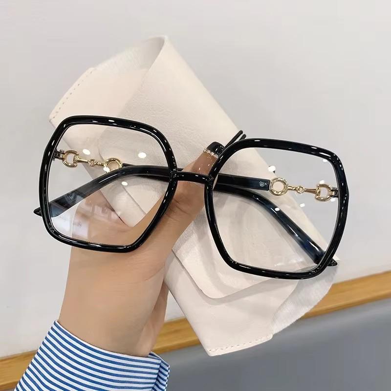 

Модные квадратные очки большого размера Модные очки для мужчин и женщин, блокирующие синий свет Модные оптические компьютерные очки