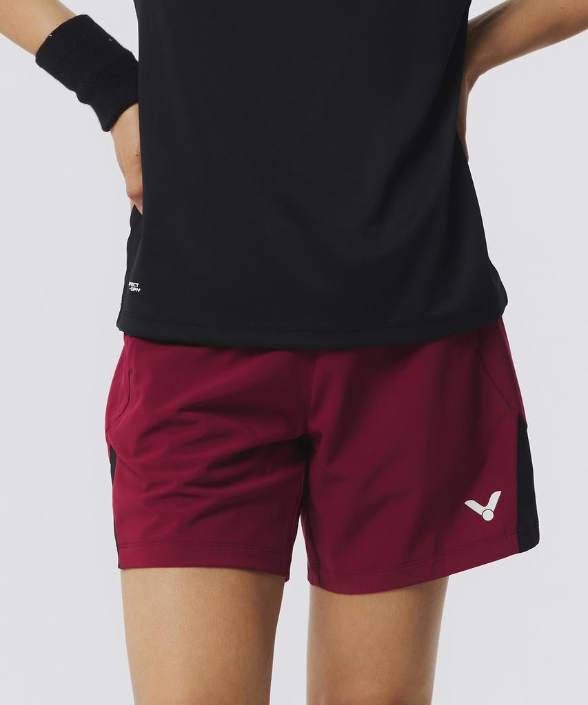 Bigteo Line Carft Short Badminton Women'S Shorts (R-56206)