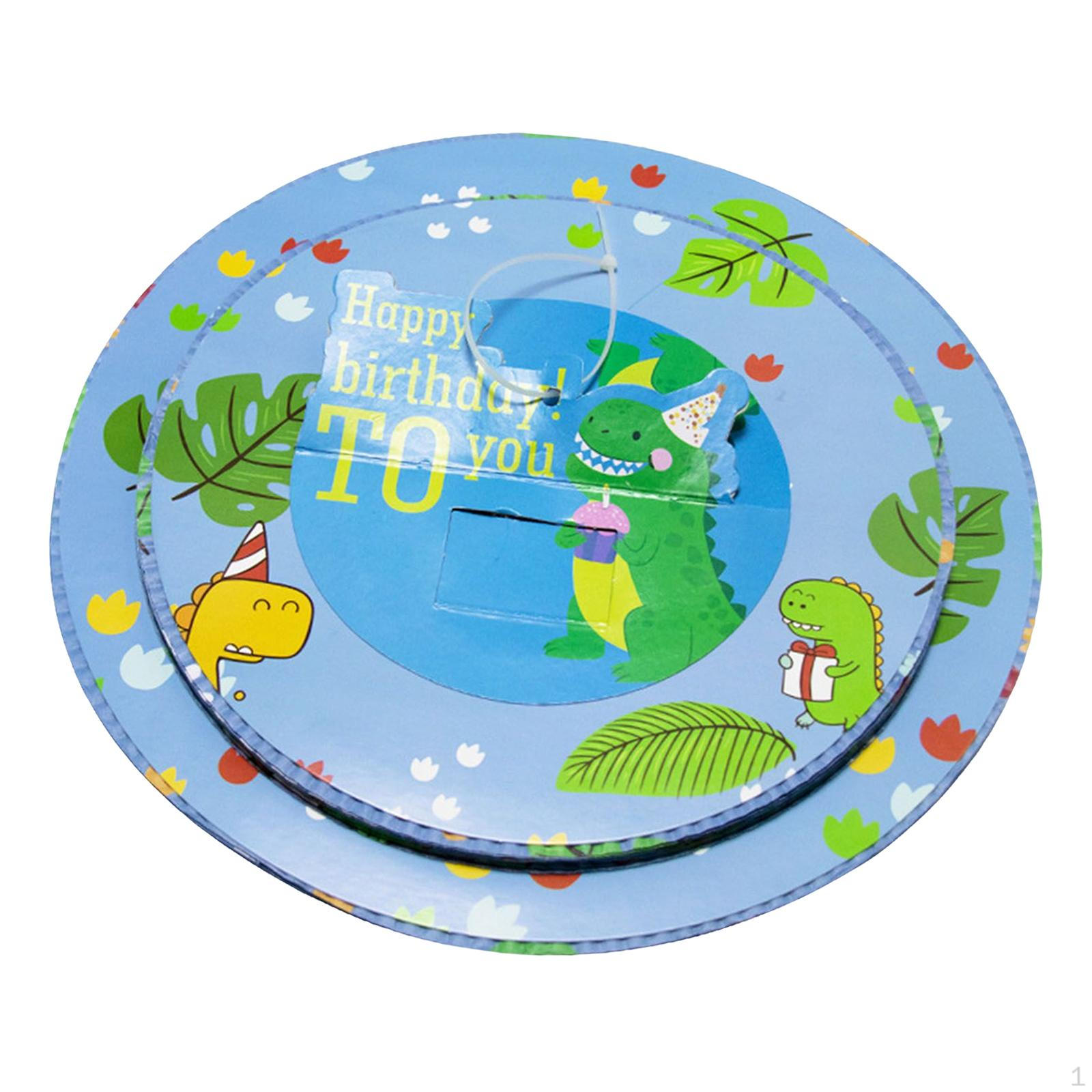 

Line Pulling Cake Shape Toy Props Candy Gift for Christmas Kids Celebration Birthday Party синій