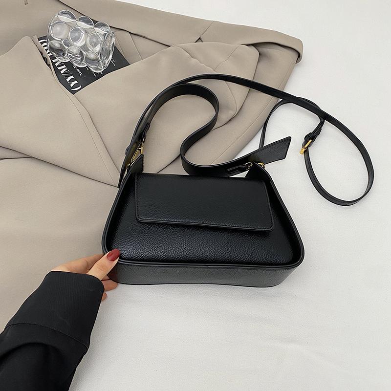 Sling Armpit Shoulder Side Bags for Women 2025 Designer Handbags and Purses Solid Leather Small Bucket Crossbody Bags for Women