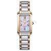 Reloj para Mujer L 50m Resistente al Agua Movimiento de Cuarzo Alimentado por Luz Correa de Acero Inoxidable EW5624-54Y