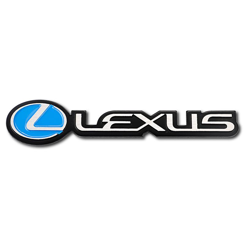 3D Metal Stickers Car Body Trunk Decal For Lexus F SPORT GS GX IS LS LX CT LC RC LBX NX RX 350h 450h UX 300e GX460 Ct200h IS250