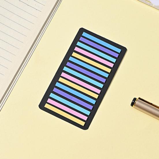 Page Marker Colorful Index Labels 300Pcs Neon Sticky Flags Translucent Repositionable Waterproof PET Tabs