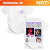 Rapper Kidd Keo Bando Boyz Tour Print T-Shirt Unisex Unisex Trendige Hip Hop T-Shirts Übergroßes Baumwoll-Freizeit-T-Shirt Geschenke Streetwear