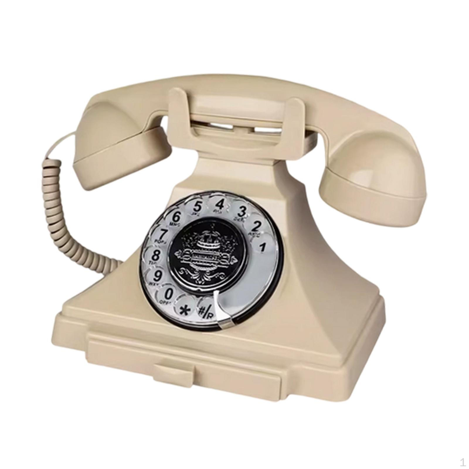 

Audio Guest Book Phone Desk Telephone Model for Gathering Thanksgiving Home