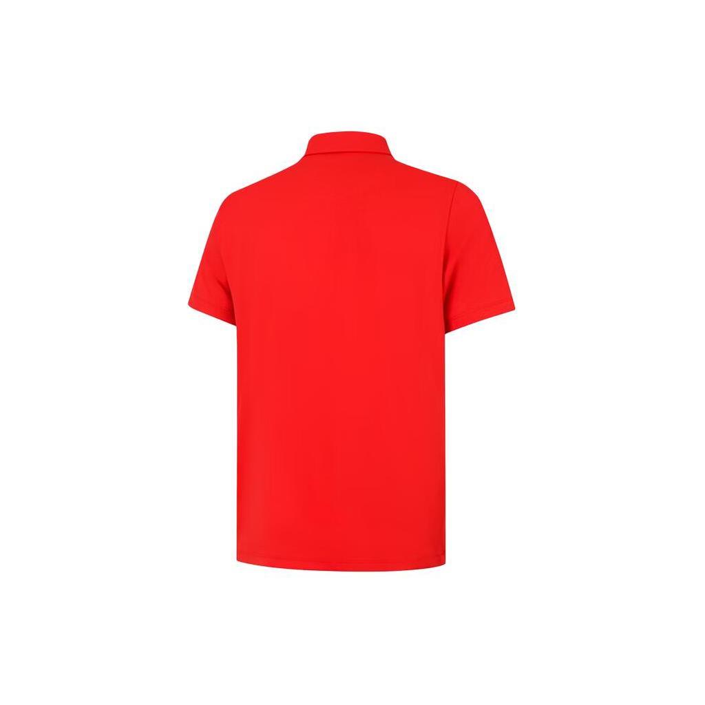 Li Ning Polo Shirt Men's Flags Red APLU189-2