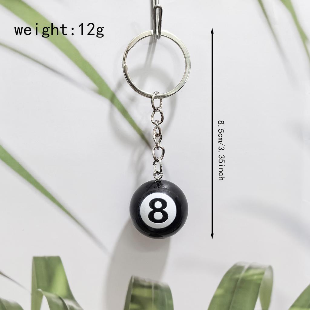 Cherry Pendant Keychain Cherry Billiards Resin Car Key Accessories Couple Family Keychain Pendant