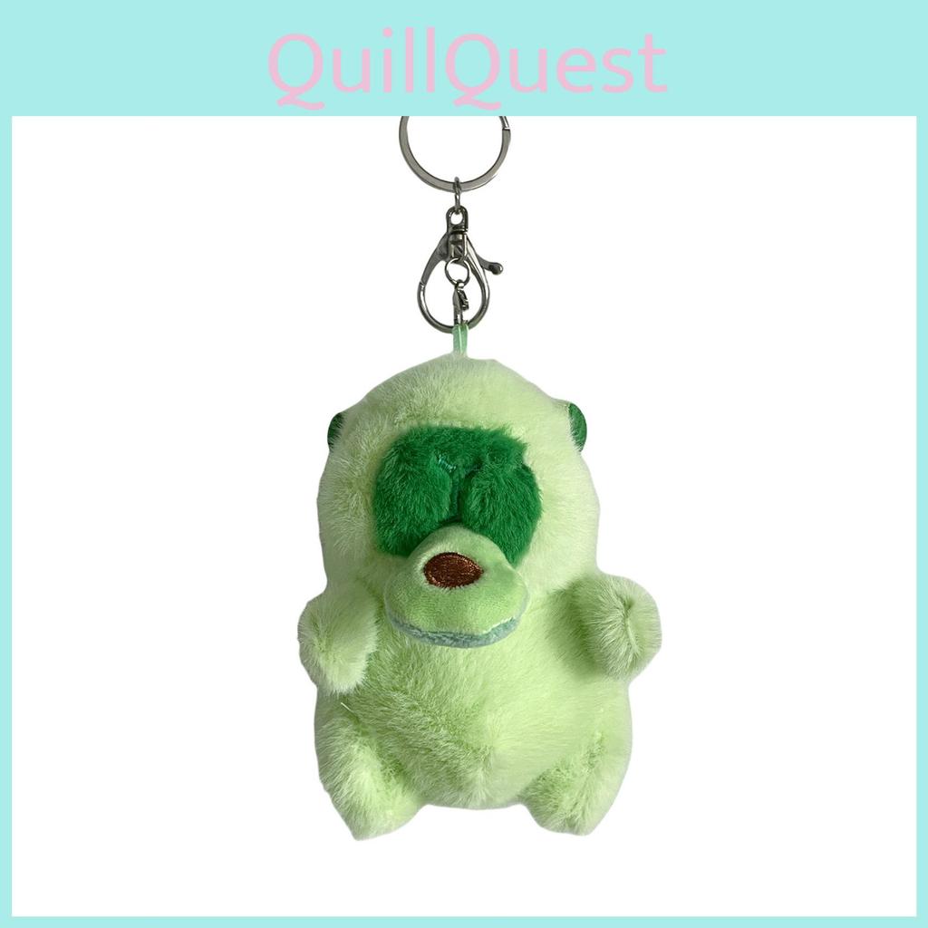 Lovable Avocado Capybara Toy Keychain High-quality Pp Cotton Filling