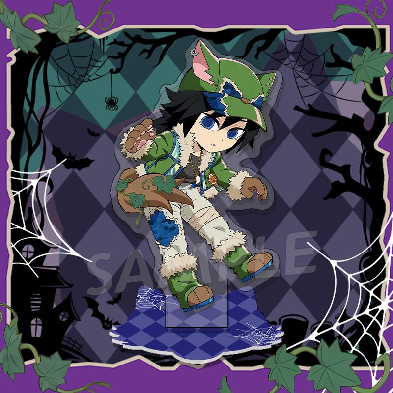 

demon slayer anime spooky holiday Tomioka Volunteer Butterfly Ninja Nest Peripheral 10cm acrylic stand ornament Xmas present