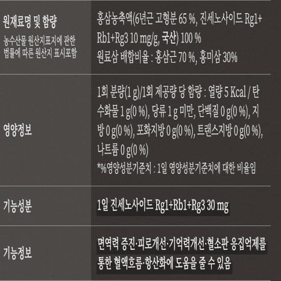 Red Ginseng Extract Jikangin Goryeo 240g Heolin Red Ginseng 6 years