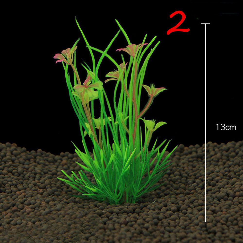 Ornament Aquarium Green Water Grass Plastic Artificial Plant Fish Tank Landscape Decor