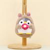 Pendant Keyrings Gift Plush Cute Penguin Turn Into Bear Rabbit Keychain Women Bag Ornaments Toy Soft Pom Ball Car Key