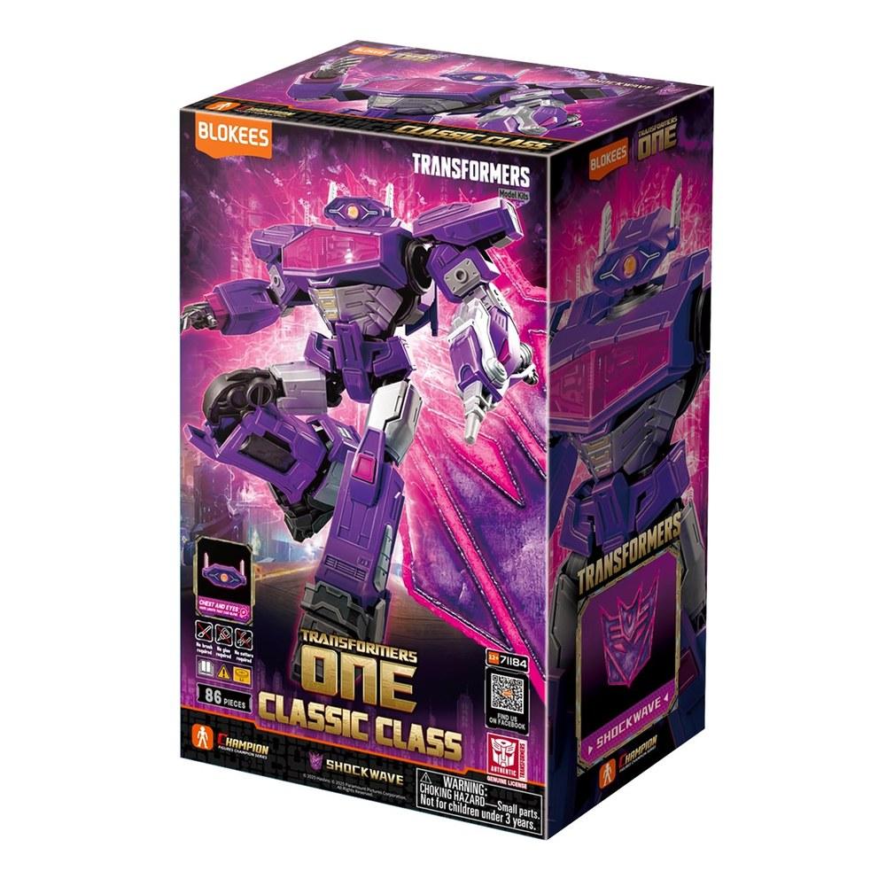 BLOKEES Transformers Classic Class 18 Shockwave Action Figure