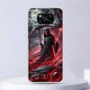 Death Grim Reaper Skull Scythe Soft Case For Xiaomi Poco X7 X6 X5 X4 X3 Nfc F7 Ultra F6 F5 Pro Phone Cover F4 Gt F3 M5S M4 M3 M5