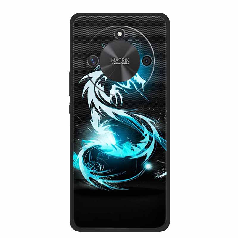 Phone Case For Honor X60 5G Back Cover Case HonorX60 Black Silicone Soft Funda For Honor X9c Smart Case HonorX9c Smart Coque Bag