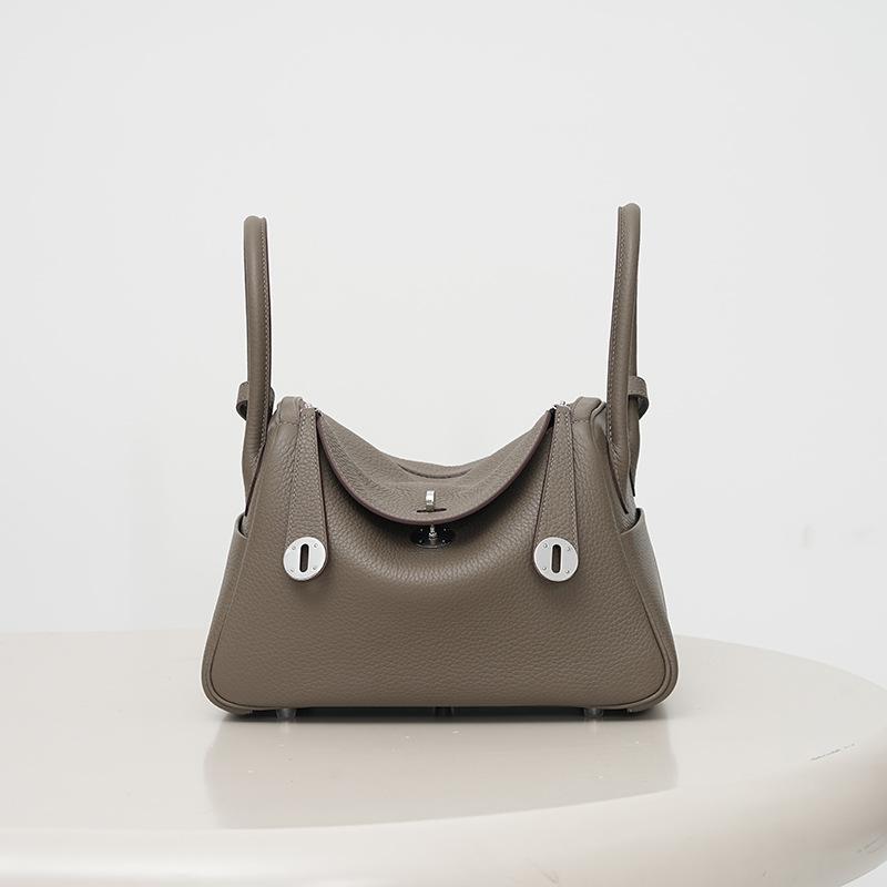 High-end semi-handmade wax thread tc top-grain cowhide doctor's bag for women, single-shoulder hand-held medicine case