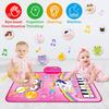 Toys for 1 Year Old Girl Gifts: Baby Music Mat Toddler Toys Piano Drum Animal Touch Unicorn Toy - Infant Musical Toy 12-18 Months Babies