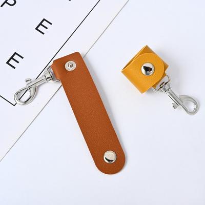 Mode Leder Schlüsselanhänger Einfacher Schlüsselanhänger Anhänger Anti-Verlust Schlüsselanhänger Hohe Qualität Kreativer Autoschlüsselriemen Modeschmuck