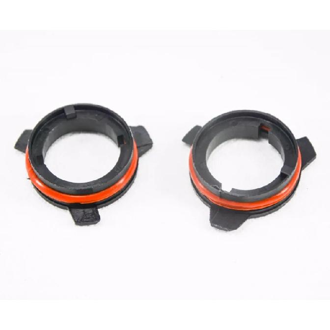 Rockeybright 2pc d2s d2r hid bulb adapter converter d2c d2s base bulb holder for bmw e39 bmw 5 series 2001 2002 2003