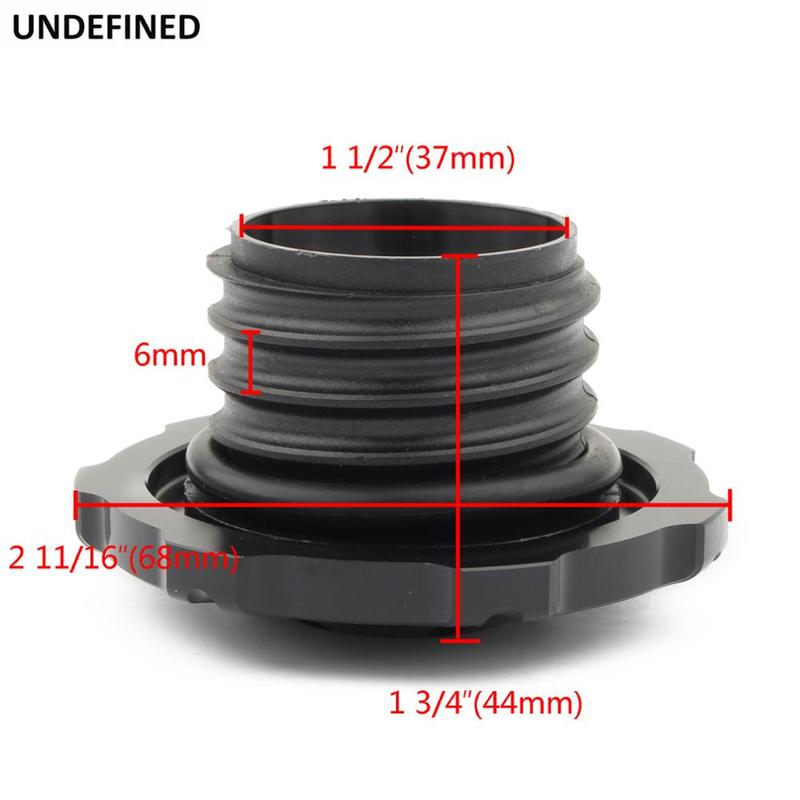 Gas Cap Vented Cross Fuel Tank Cap For Harley Touring Road King Street Glide Sportster 883 Dyna Softail 96-2020 Motorcycle Black