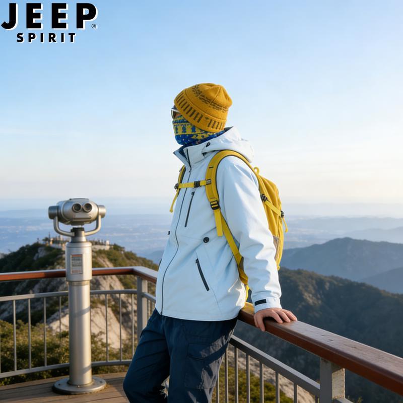JEEP SPIRIT 3-in-1 Outdoor Hooded Jacket M