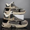 Outdoor Rutschfeste Verschleißfeste Sneaker Modetrend Sportschuhe Für Herren Winter High-Top Kurzes Plüschdesign Warme Freizeitschuhe