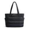 Puffer Tote Bag for Women, Lightweight Shoulder Handbag with Laptop Compartment & Multiple Pockets, Fashion Work Bag
