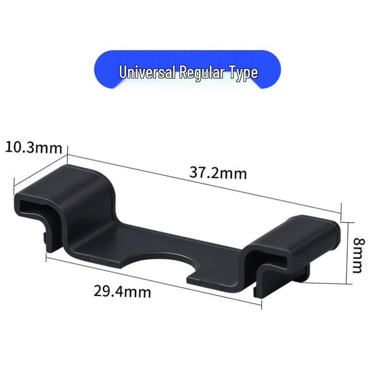 C45 Rail Cover: DIN35mm Card Slot Protector for PZ30 Distribution Box & DZ47 Breaker