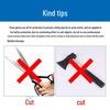 Cut-Resistant Steel Wire Gloves Level 5 Metalworking Protection