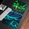 Large Mouse Pad Oone Ppiece Zoro Colorful Anime Table Mat Gamer Home Computer Hd Mousepad Cool Keyboard Pad Gaming Mouse Pad