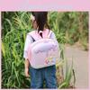 Ice Rocket Cream Eggshell Backpack Breathable Texture Suitable Children For