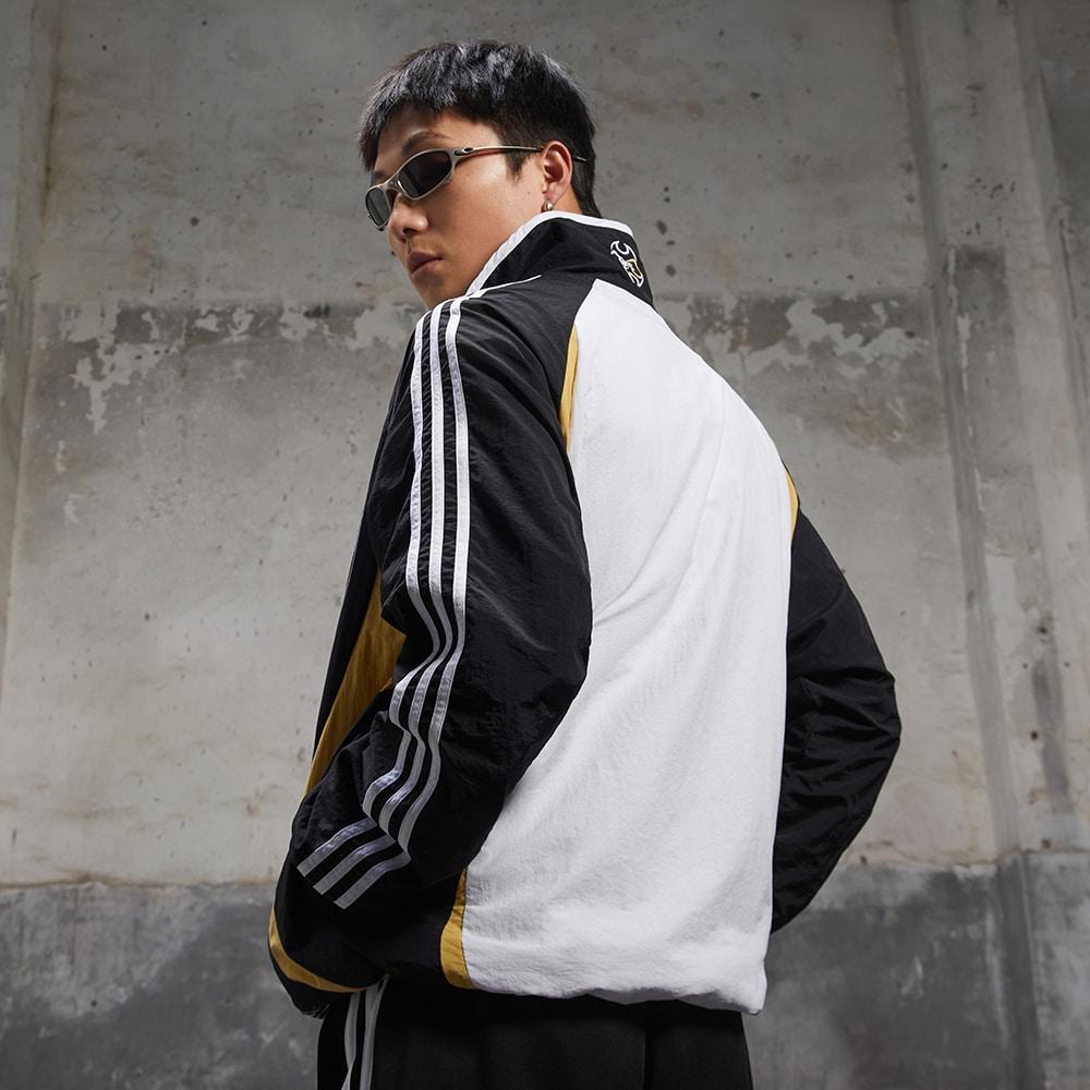 Adidas X NTS Radio Allover Print SST Track Top Black Unisex Streetwear JI5063
