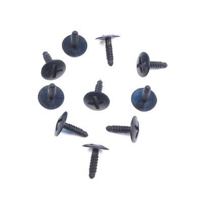 BCF41 10 Pieces Headlight Screw In Retainer Black for VW 7H0915450
