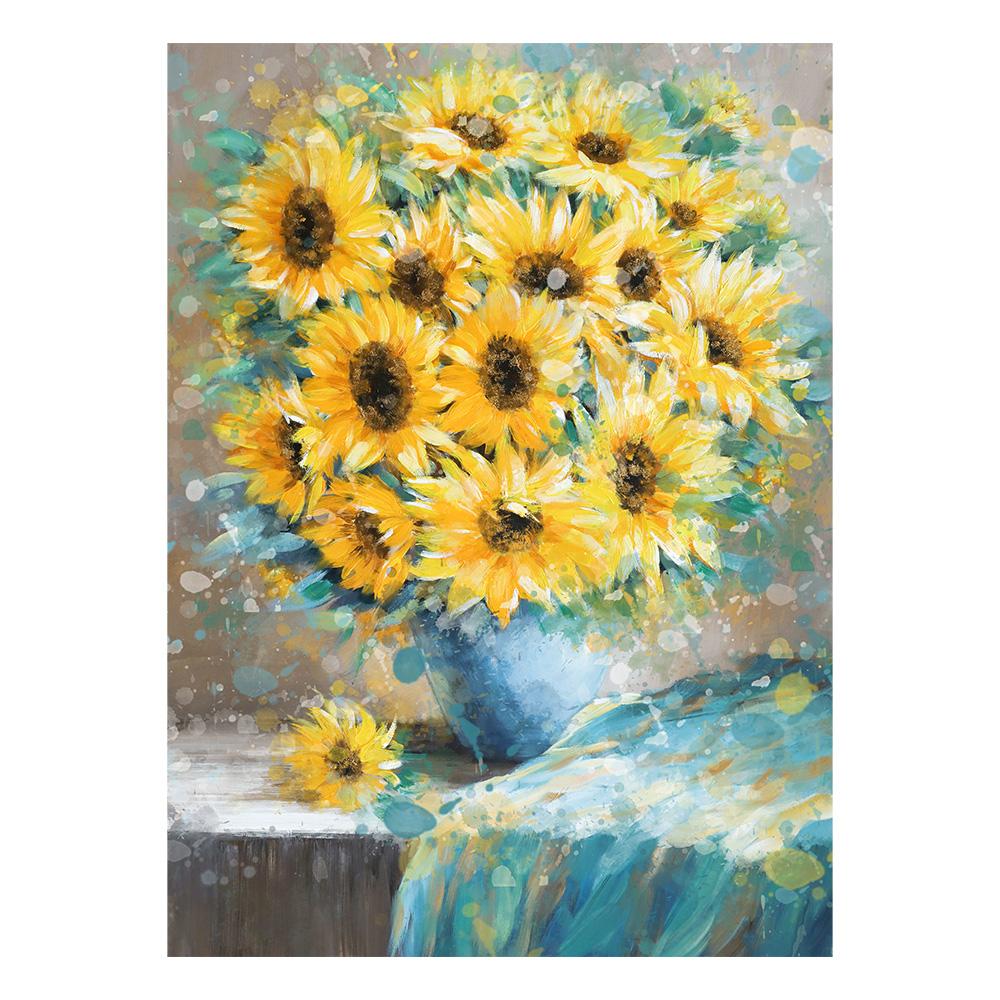 

Van Gogh Sunflower Flower Art Pictures Poster Printing Oil Painting Canvas Painting For Modern Home Decor Wall Art 20x30cm