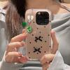 Handmade Alloy Four Leaf Clovers Pendant Key Ornament Distinctive Keychain Accessory for Collectors and Trendsetters