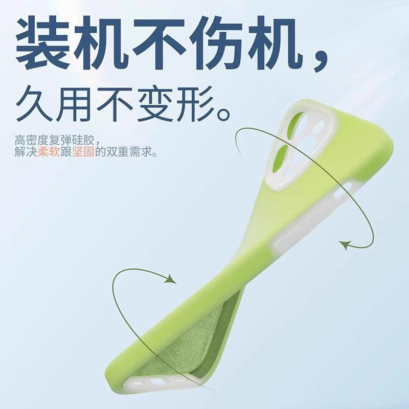 Liquid Silicone Phone Case IPhone 16 Pro Max 15 13 Shockproof Soft TPU Cover With Precise Cutout Minimalist Style
