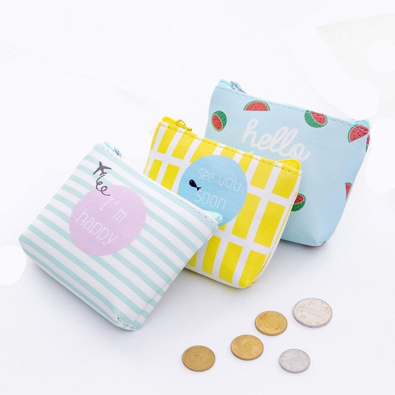 TIKISMILE Asian Girl Cartoon Leather Fashion Buckle Cute Coin Purse Bags Clutch Pouch Wallet TIKISMILE Asian Girl Cartoon Leather Fashion Buckle Cute Coin Purse Bags Clutch Pouch Wallet