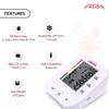 RGB Digital BP Monitor Machine with C Type USB Port BP Monitor, Automatic Oscillometric Digital Blood Pressure Monitoring Machine | Upper Arm Por