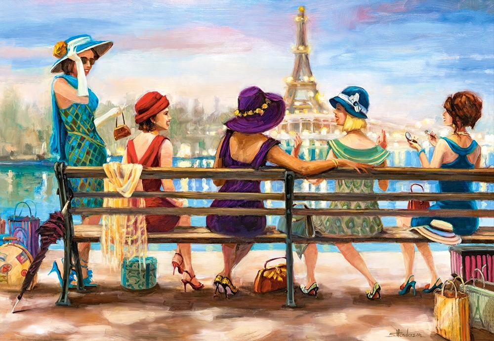 Puzzle 1000 Pieces C-104468-2 Girls Day Out