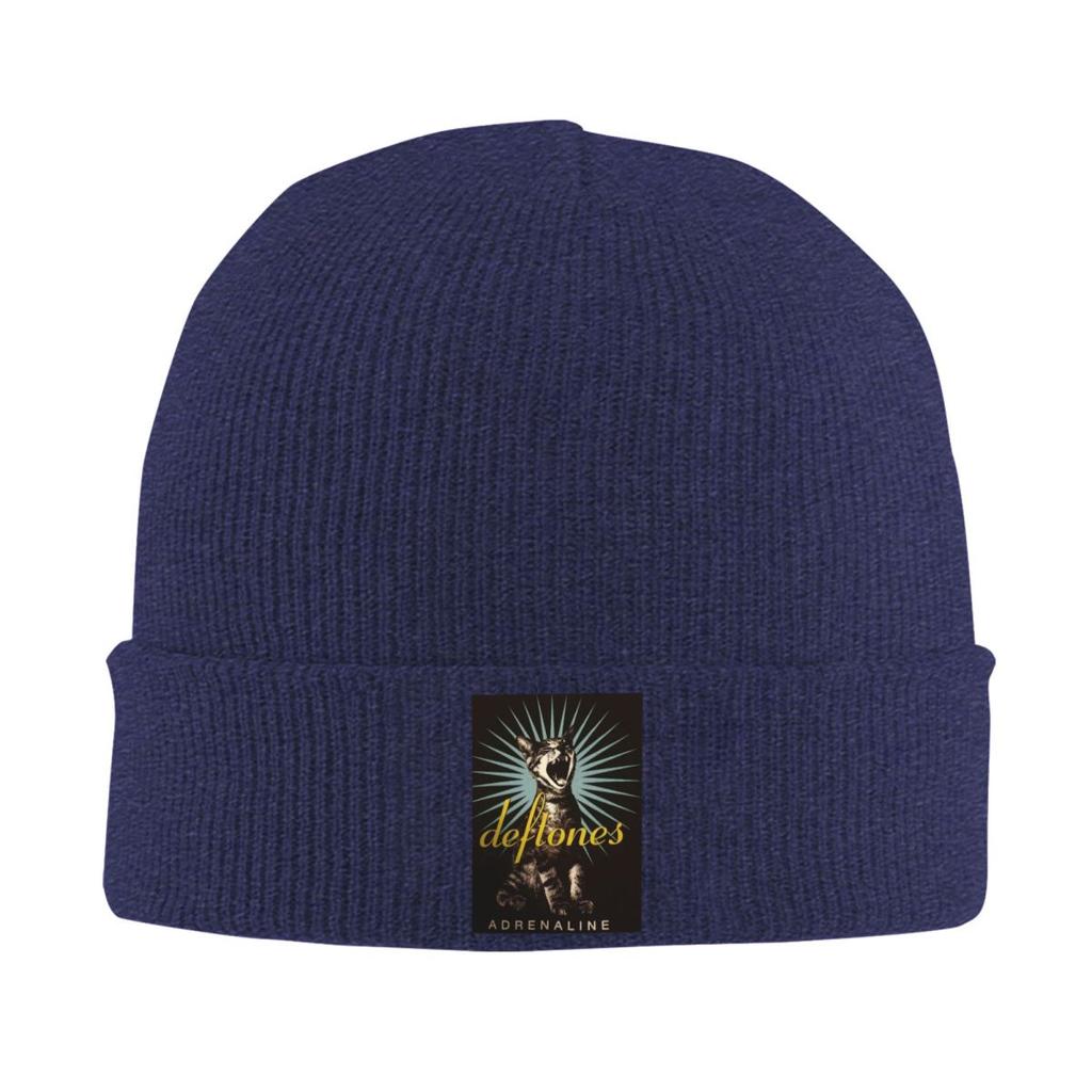 PP Skull Deftone White Ohms Around Warm Knitted Cap Winter Knit Bonnet Hat Skullies Beanies Hip Hop Caps for Unisex