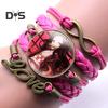 Unisex Bracelet Demon Slayer Multilayer Jewelry Cartoon Braided Bracelet