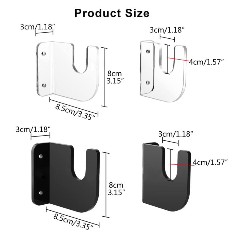 Wall Mount Skateboard Hanger Horizontal Skateboard Deck Display Rack Skateboard Hooks Hanger for Skateboard Deck Storage