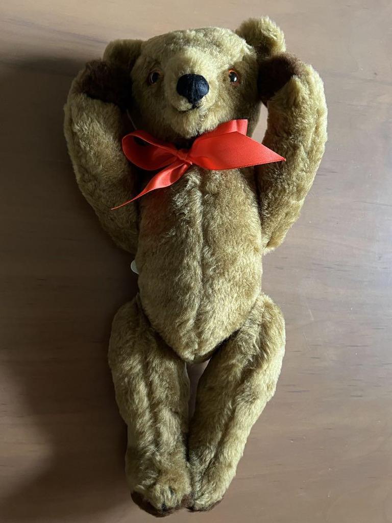 [USED] Nonsuch Teddy Bear, Made In England, Antique, Deadstock, Excellent Condition